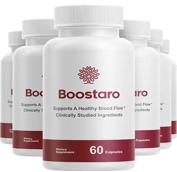 Boostaro supplement bottle and official offer